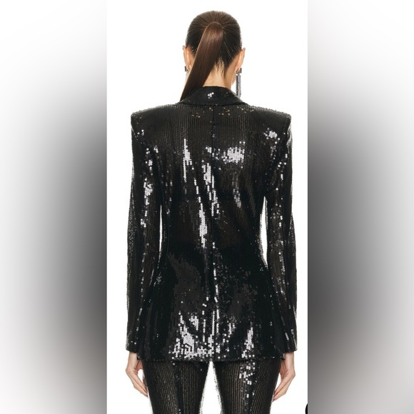 Sequin Fitted Blazer - Picture 3 of 13